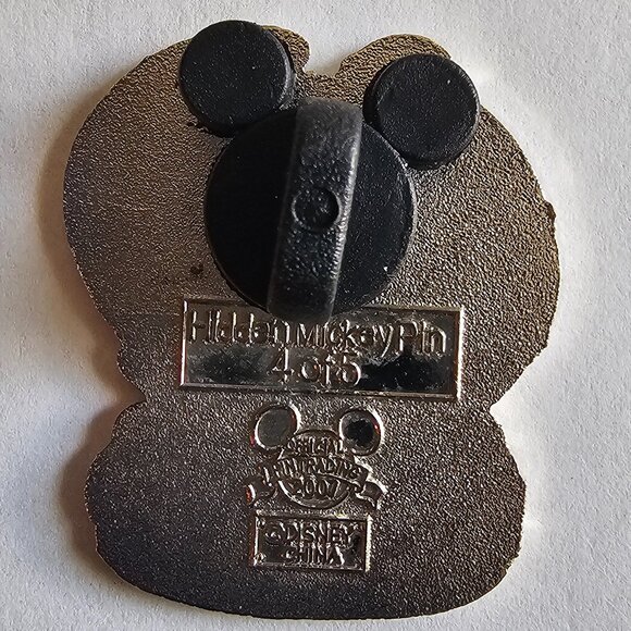 DISNEY Pin Trading ~ Villains Collection 6/6 ~ Chernabog ~ Hidden Mickey ~ 2007 - Picture 5 of 11